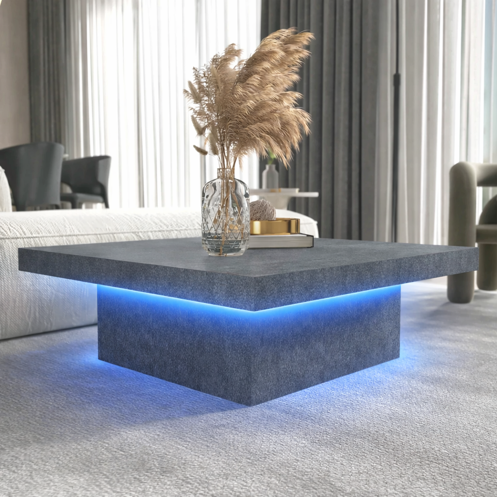 LED Caomhan Block Coffee Table