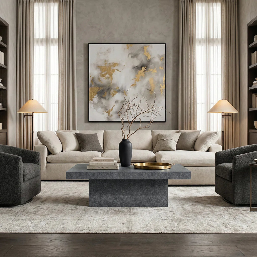 LED Caomhan Block Coffee Table