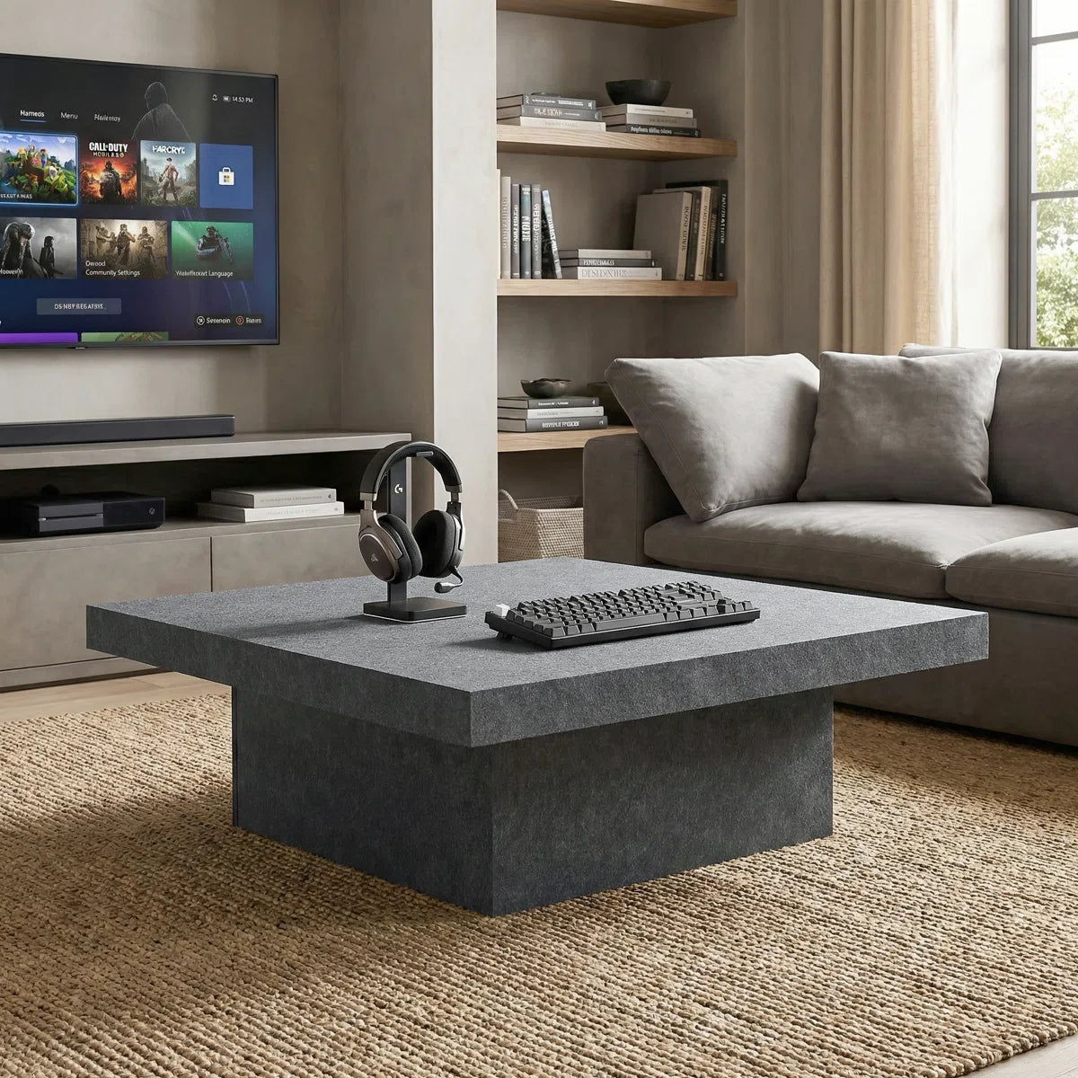LED Caomhan Block Coffee Table