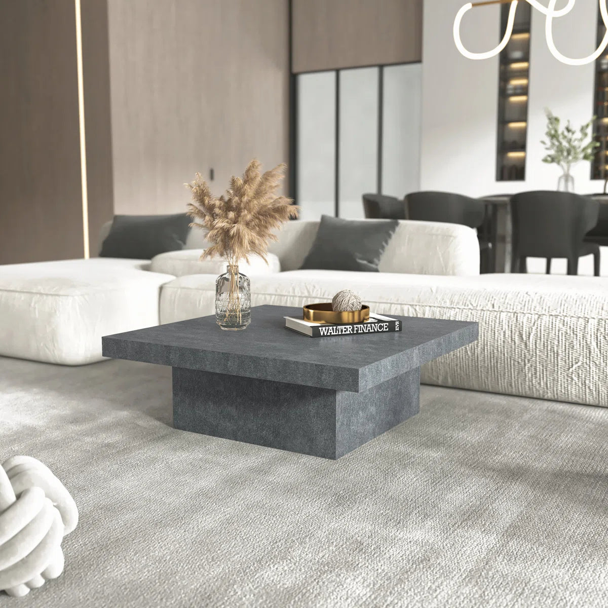 LED Caomhan Block Coffee Table