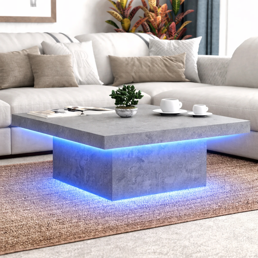 LED Caomhan Block Coffee Table